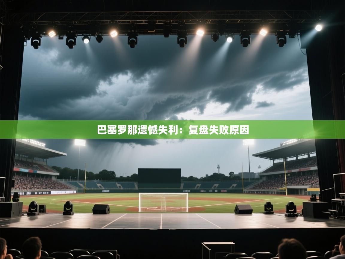 巴塞罗那遗憾失利：复盘失败原因  第2张